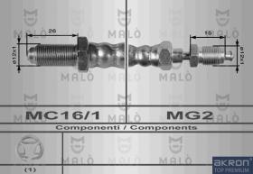 Akron-Malò 8438 - T.FRIZ. ALFA 164 TWIN SPARK