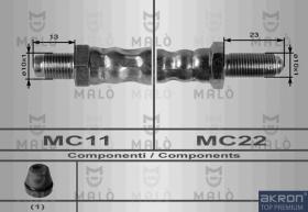 Akron-Malò 8460 - T.FRENO ANT.FIESTA D MOD.84