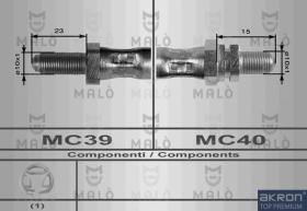 Akron-Malò 8463 - T.FRE.POST.DX ESCORT MOD.81