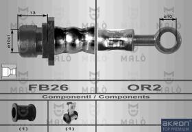 Akron-Malò 8476 - T.FRENO ANT.ROVER 213-216