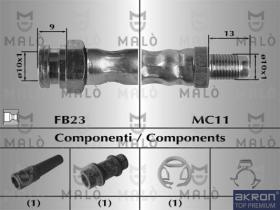 Akron-Malò 8571 - T.FRENO ANT.FIAT DUCATO