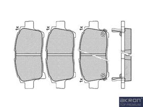 WOKIN 1050332 - S.P. TOYOTA YARIS-23510/16,5