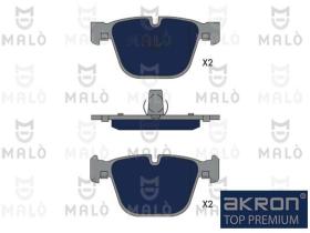 Akron-Malò 1051362 - S.P.BMW X5-X6 M POS-24458/16