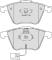 Comline CBP11628 - PASTILLA-COMLINE