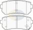 Comline CBP31543 - PASTILLA HYUNDAI ACCENT 05->,I30 07->,KIA CEE'D 06->,PRO CEE