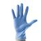 Jbm 52447 - Guantes azules desechables de nitrilo 4.5mil T. M (100 Uds.)