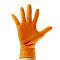 Jbm 53553 - Guantes naranja desechables de nitrilo T.XL 7,0mil (90 Uds.)
